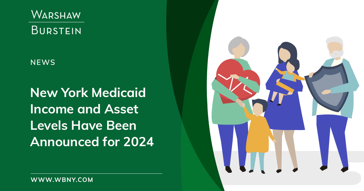 Warshaw Burstein LLP New York State Announces 2024 Medicaid